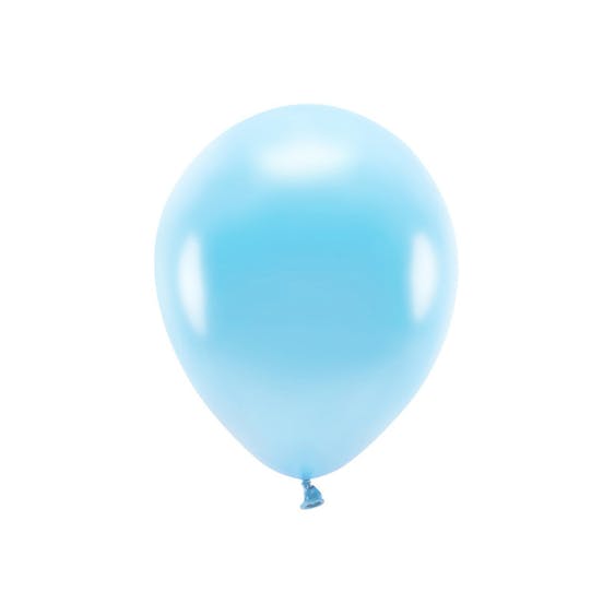 Storpack ljusblåa ballonger