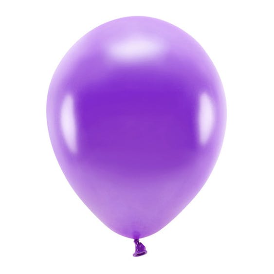 Ekologiskt ballong i violett färg