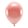 Rosé guldballong som är ekologisk