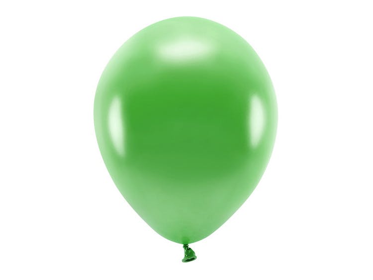 gröna ballonger i ekologiskt gummi