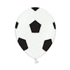 Ballong med motiv av en fotboll