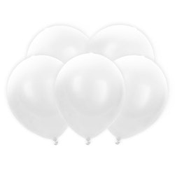 LED Ballong, vit, 5-pack