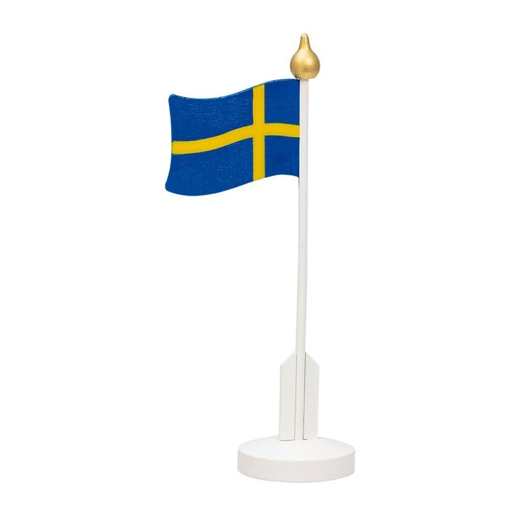 träflagga Sverige