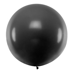 Ballong, jumbo, svart