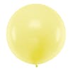 stor gul pastell ballong