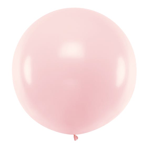 Stor rosa ballong