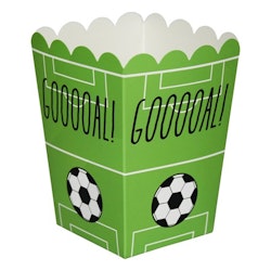 Popcornbox, fotboll, 8-pack