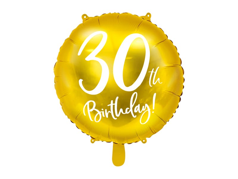 30 års ballong