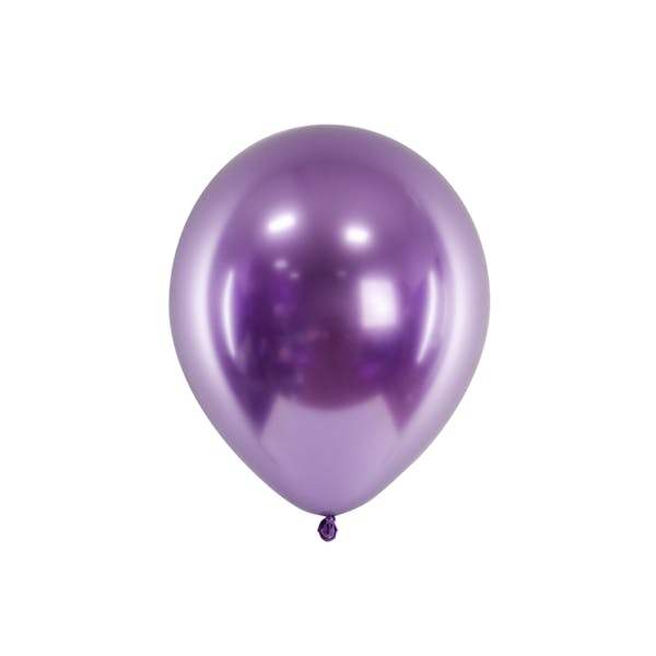 Glossy lila ballong