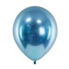 Glossy blå ballong
