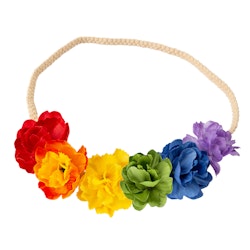 Hårband, Blommor, Färgmix
