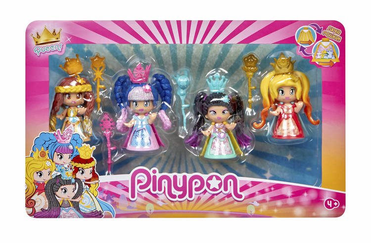 Pinypon Drottningar 4-pack