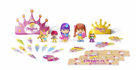 Pinypon Party-set med flera figurer
