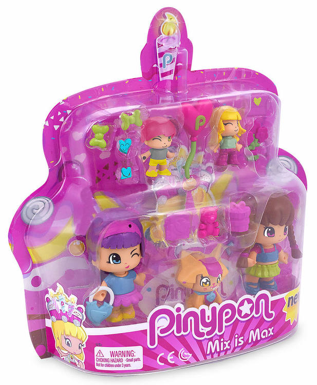 Pinypon Party-set med flera figurer