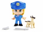 Pinypon Action Poliskvinna med hund