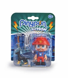 Pinypon Action Brandman med hund