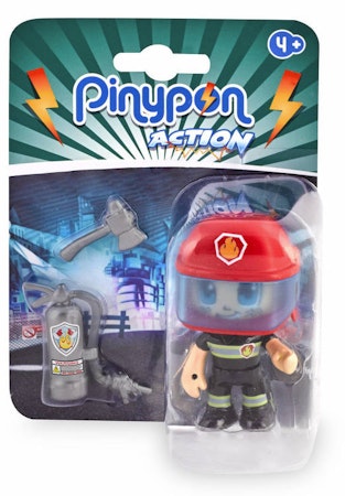 Pinypon Action Räddningsfigur Brandman