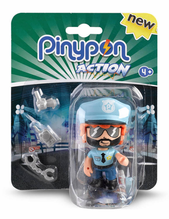 Pinypon Actionfigur Polis