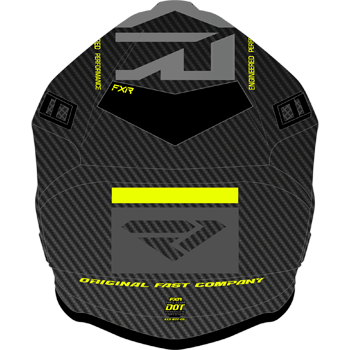 FXR Helium Carbon Helmet m/D-ring