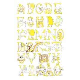 Det gula alfabetet (sista!)