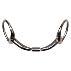 Anatomic Ring Snaffle Roll-R French Mouth Eggbett
