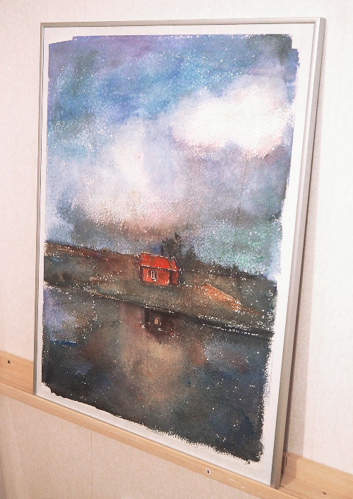 Röd Stuga | 57 x 76 cm