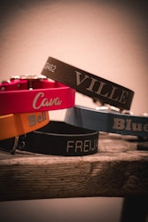 Fast hundhalsband i Biothane®