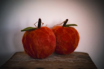 Tovat äpple stort