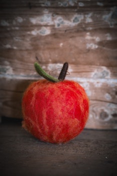 Tovat äpple stort