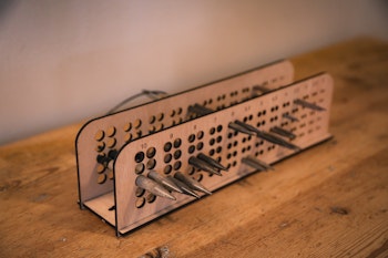 Stickhållare/organisatör