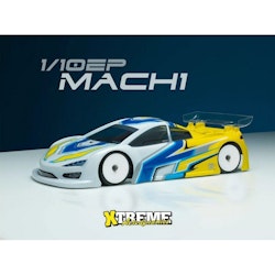 Xtreme MACH1 Touring Car Body 0.4mm (190mm) "Ultra Light"