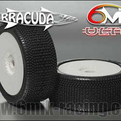 6Mik Barracuda "Silver" Unglued (Tire/Insert/Wheel) - Pair