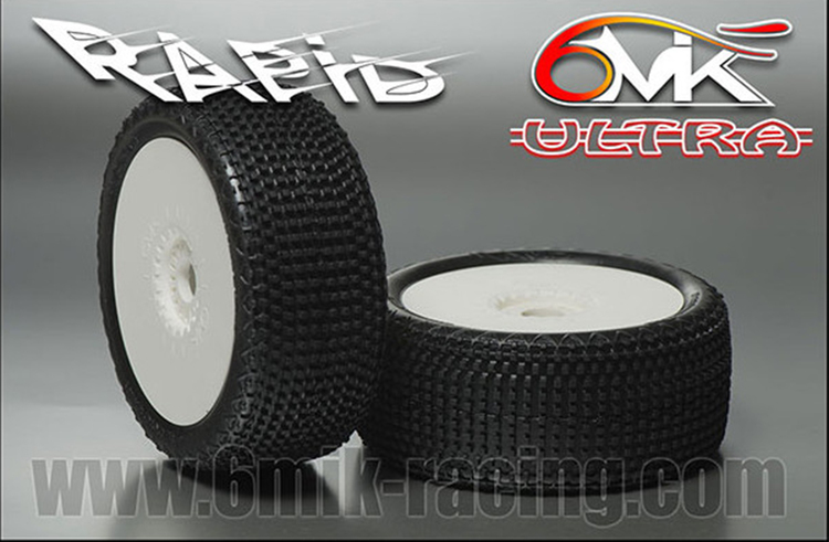 6Mik Rapid "9/22" Unglued (Tire/Insert/Wheel) - Pair