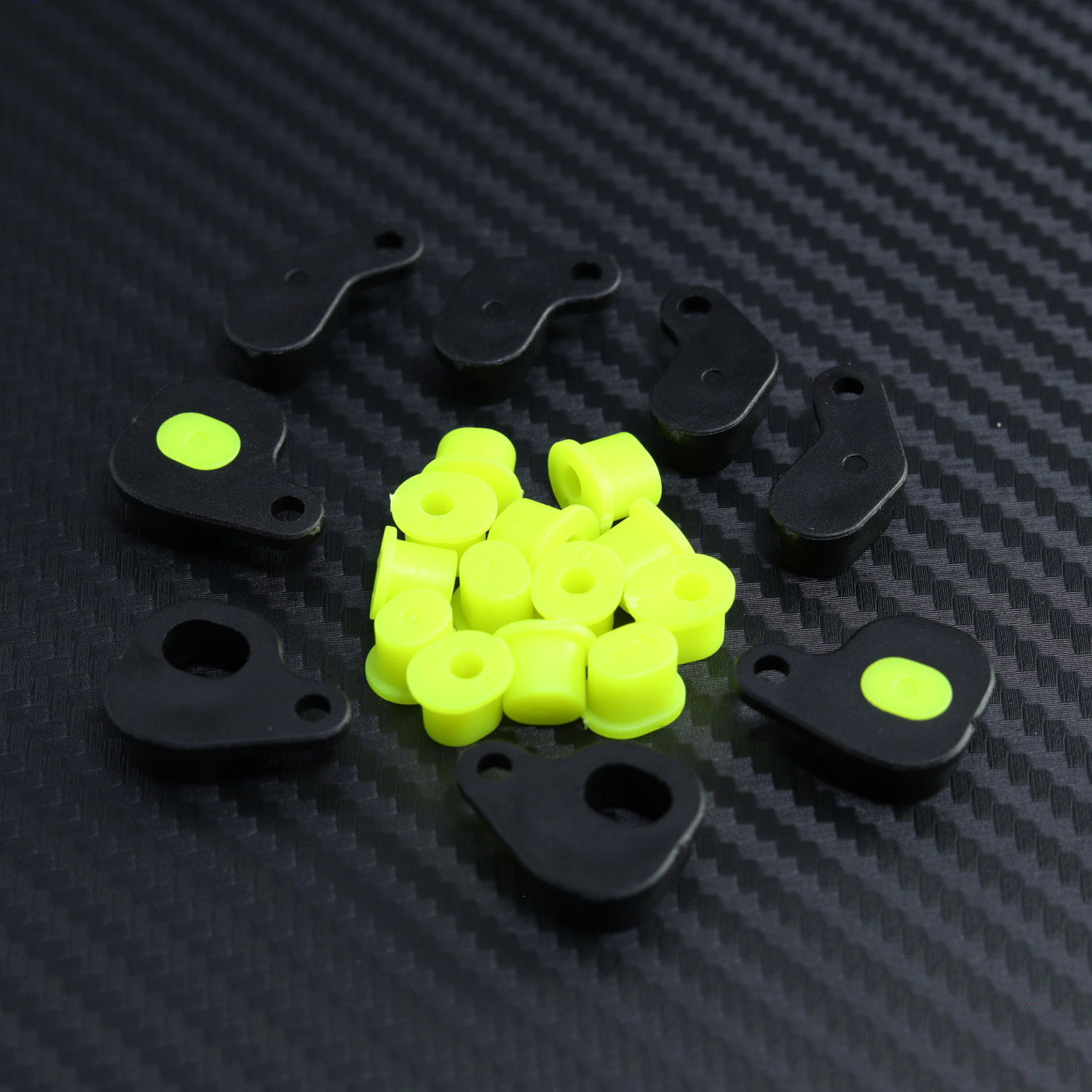 [MYB0031-02YEL] Upper Arms Inserts Front and Rear (Yellow). Full Set for Mayako MX8 (-22)