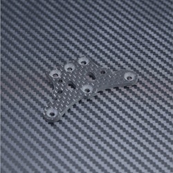 [MYB0156CF] Carbon Fibre Upper Steering Plate for Upper Arms for Mayako MX8 (-21)
