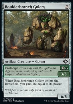 Boulderbranch Golem