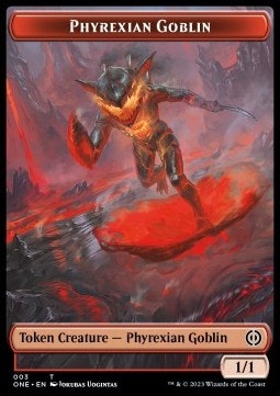 Phyrexian Goblin Token (Red 1/1)