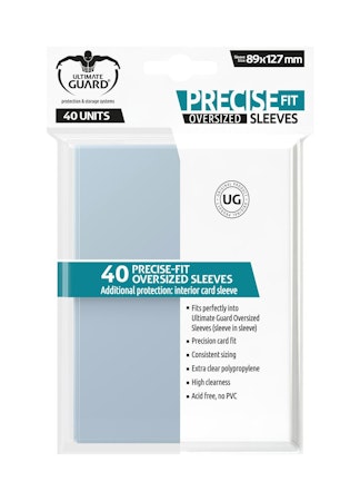 Ultimate Guard Precise-Fit Sleeves Oversized Transparent (40)