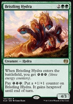 Bristling Hydra (begagnat kort, EX/NM)