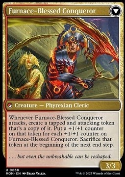 Sun-Blessed Guardian // Furnace-Blessed Conqueror