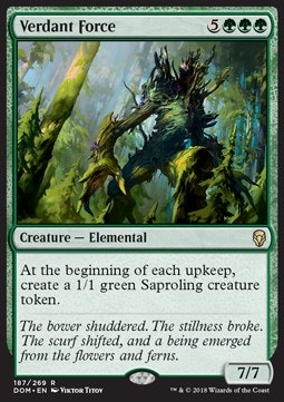 Verdant Force (begagnat kort, EX/NM)