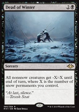 Dead of Winter (begagnat kort, EX/NM)