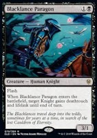 Blacklance Paragon (begagnat kort, EX/NM)