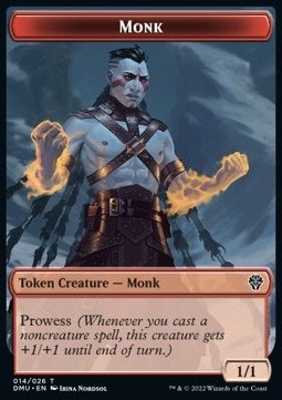 Monk Token (Red 1/1)
