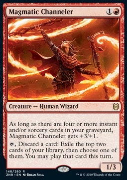 Magmatic Channeler (begagnat kort, EX/NM)