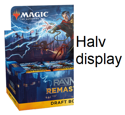 Ravnica remastered draft booster display OBS HALV DISPLAY