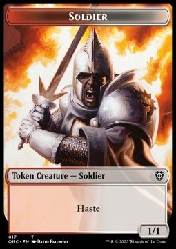 Eldrazi Token (C 1/1) // Soldier Token (RW 1/1)