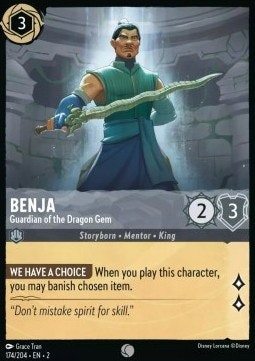 Benja - Guardian of the Dragon Gem