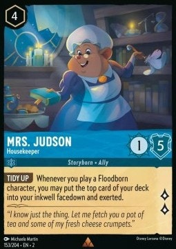 Mrs. Judson - Housekeeper