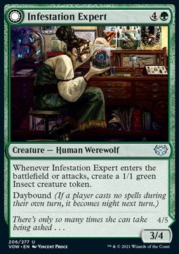 Infestation Expert // Infested Werewolf